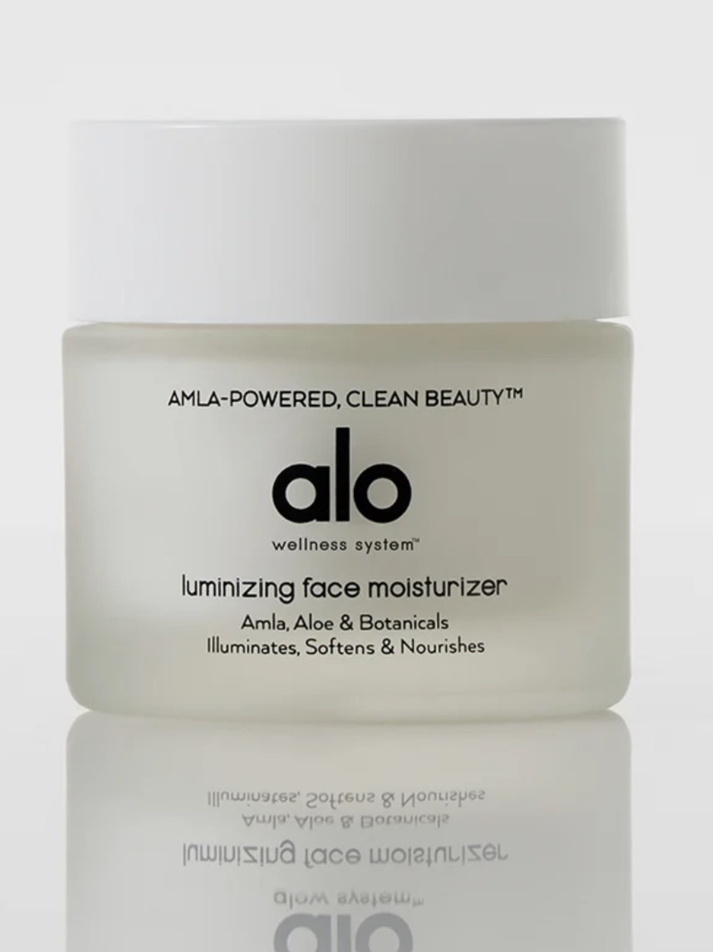 ALO Yoga Luminizing Face Moisturizer - White Jar
